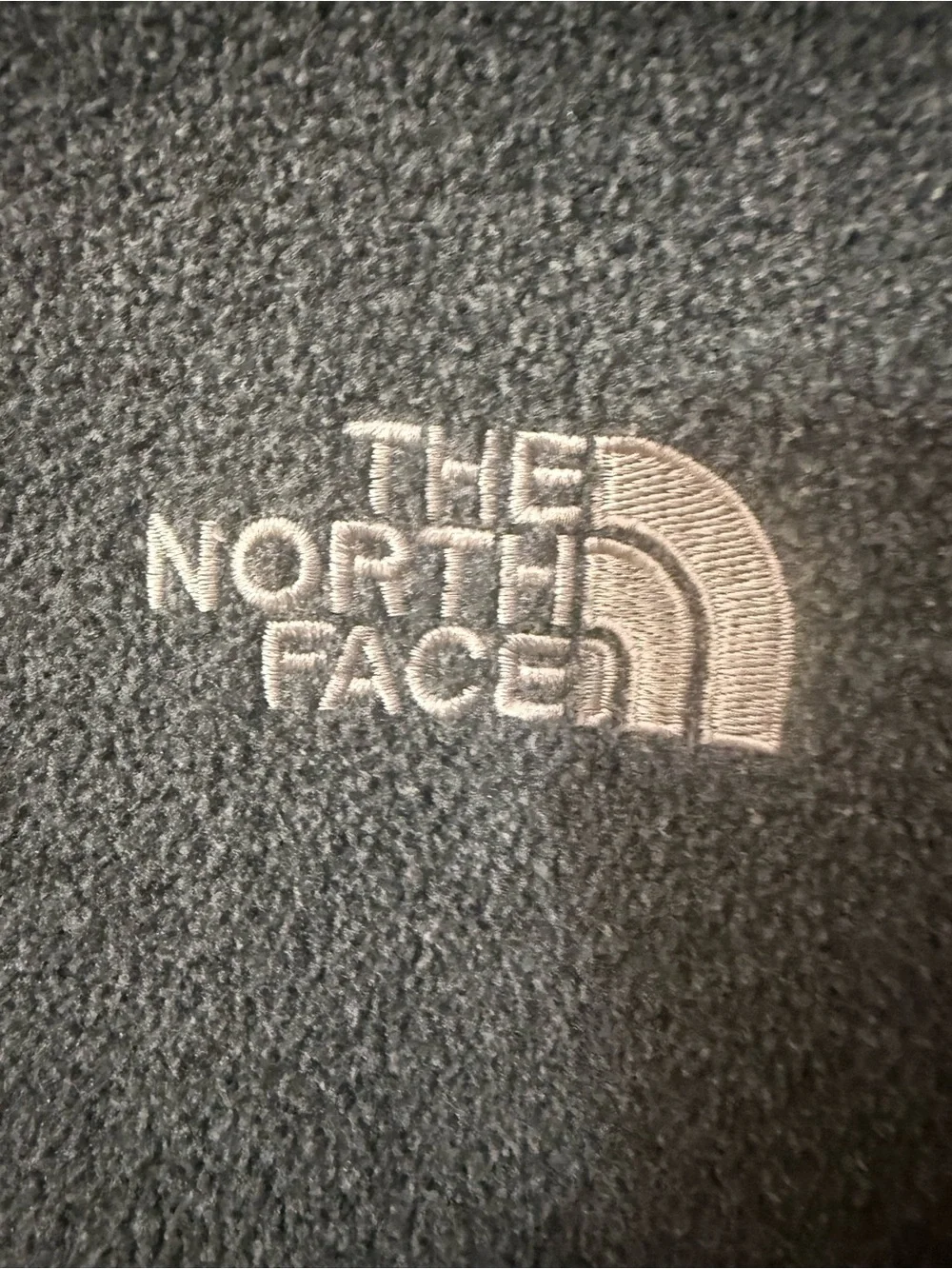 The North Face Men's Dark Gray Full-Zip Glacier Fleece Jacket Medium